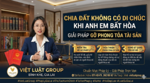 chia đất không có di chúc