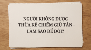 chiếm giữ tài sản