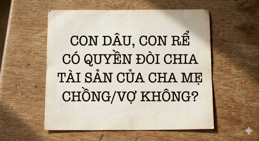 thủ tục khai nhận di sản thừa kế