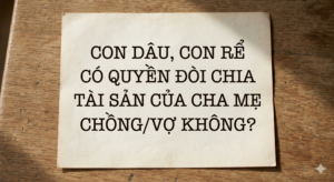 thủ tục khai nhận di sản thừa kế