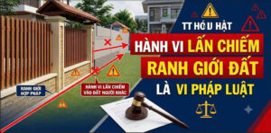 hàng xóm lấn sang đất nhà mình
