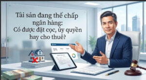 Tài sản đang thế chấp ngân hàng có được đặt cọc, ủy quyền hay cho thuê? Xem ngay phân tích pháp lý mới nhất để bảo vệ quyền lợi và cơ hội kinh doanh của bạn!