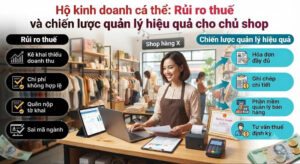  Rủi ro thuế và chiến lược quản lý hiệu quả cho chủ shop