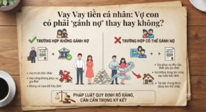 Vợ con có phải "gánh nợ" thay
