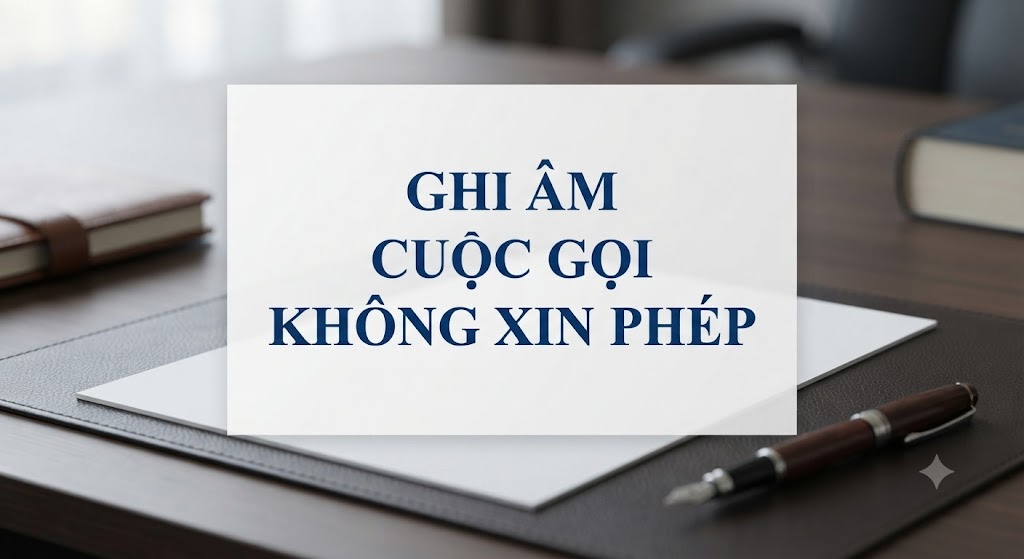 Phân tích chi tiết quy định pháp luật về việc ghi âm cuộc gọi không xin phép, điều kiện để file ghi âm trở thành chứng cứ hợp pháp tại Tòa án