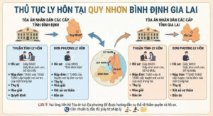 Hướng dẫn chi tiết thủ tục ly hôn thủ tục ly hôn tại Quy Nhơn Bình Định Gia Lai thuận tình và đơn phương tại Quy Nhơn, Bình Định, Gia Lai. Tư vấn hồ sơ, chi phí và dịch vụ luật sư ly hôn từ Việt Luật Group.