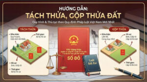 Hướng dẫn tách thửa, gộp thửa đất