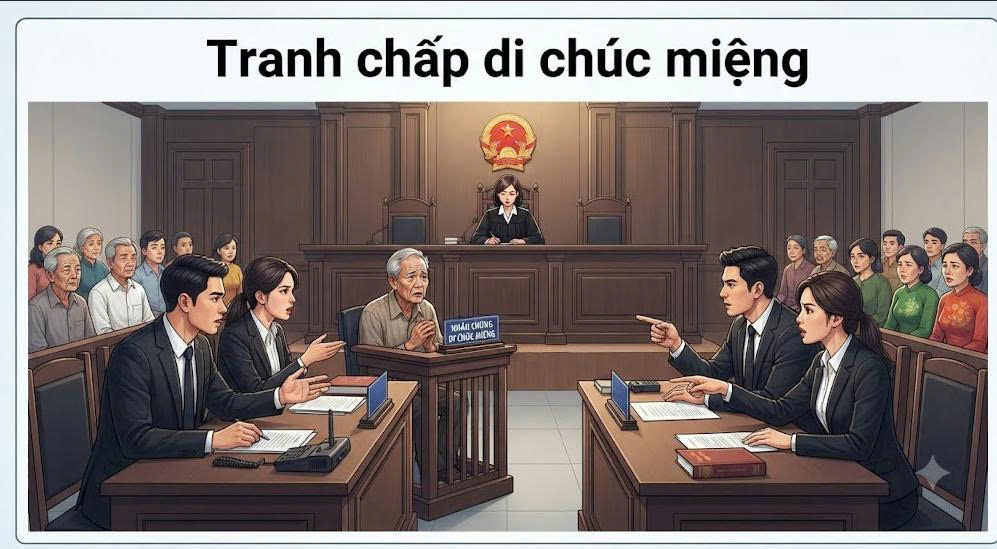 Hướng dẫn chi tiết điều kiện pháp lý của di chúc miệng, cách giải quyết tranh chấp di chúc miệng và thủ tục chứng minh di chúc miệng hợp pháp từ Việt Luật Group.
