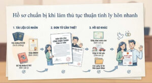 Hồ sơ chuẩn bị khi làm thủ tục thuận tình ly hôn nhanh