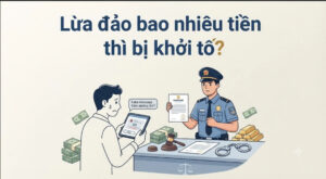 Lừa đảo bao nhiêu tiền thì bị khởi tố hình sự? Phân tích tình huống thực tế, khung hình phạt chi tiết theo Tội lừa đảo chiếm đoạt tài sản từ Việt Luật Group.