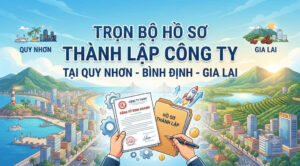 Bộ hồ sơ nộp tại cơ quan đăng ký kinh doanh sẽ bao gồm các văn bản pháp lý theo đúng quy định tại Nghị định về đăng ký doanh nghiệp